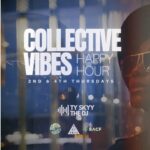 your rsvp | collective vibes happy hour | thu june 26